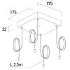 Závěsný systém PXQ0123SU SWH pro svítidla XPILL SQUARE