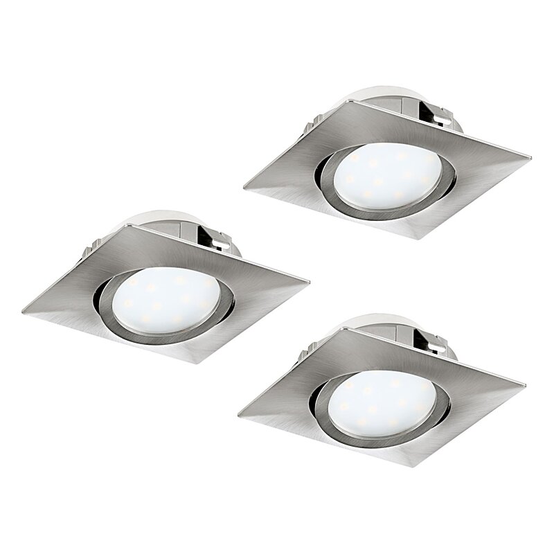 EGLO Zápustné LED svítidlo set 3ks PINEDA Eglo 95846