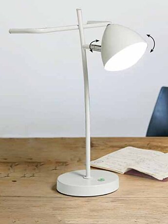 Italská LED lampička 3297-35-102 Fabas dotykově stmívatelná