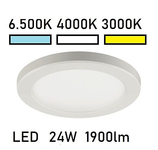 Ideus Variabilní CCT LED světlo Olga 24W 1900lm 03769