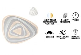 Stropní LED svítidlo STRATOS 01-2336, Smarter