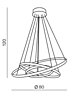 Závěsné LED svítidlo Azzardo Brighton 3 AZ1609