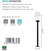 Zahradní sloupek Donatori 98703 Eglo 99cm
