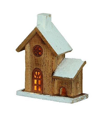 Vánoční svítící domek ze dřeva VD-ACW000050