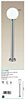Venkovní lampa NISIA 30207 Eglo, výška 1m