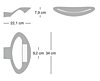Nástěnné svítidlo Artemide MESMERI HALO
