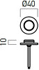 Zápustné LED svítidlo XDECK 3000K DK01WW s krytím IP67