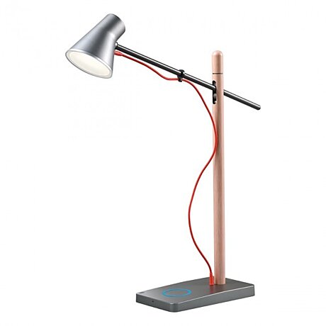 Stmívatelná LED lampička Fox 01-1119 stříbrná Redo Group