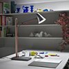 Stmívatelná LED lampička Fox 01-1119 stříbrná Redo Group