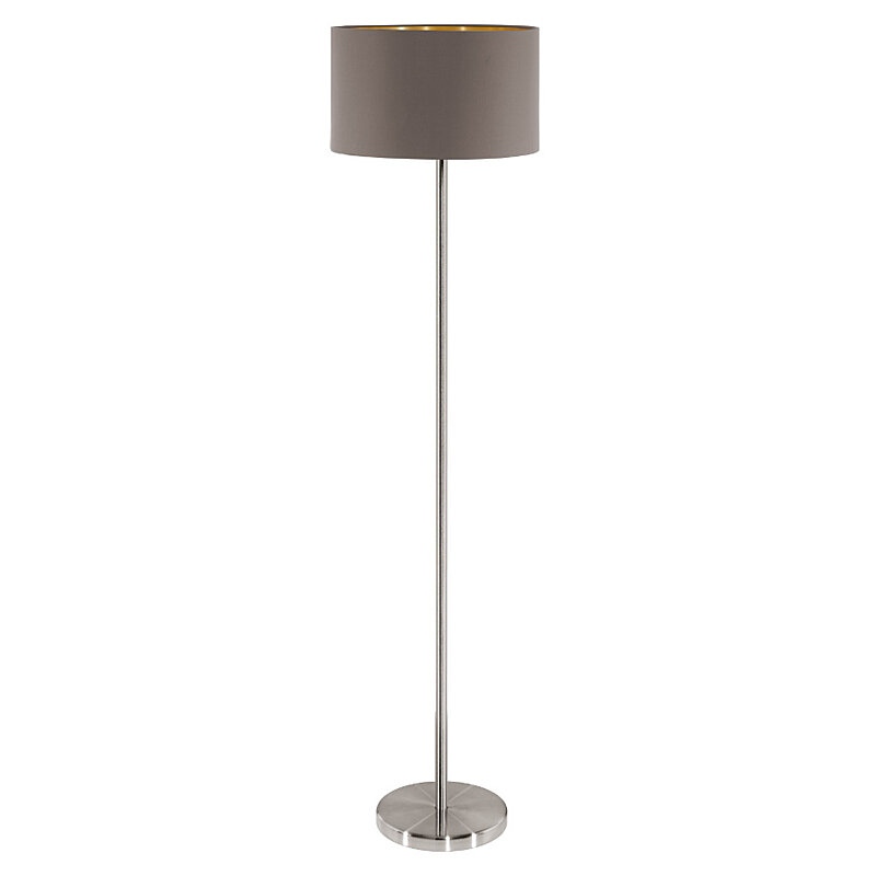 EGLO Stojací lampa MASERLO 95172 kávová, Eglo