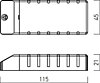 LED driver AT AT201 18W 2-38V/500mA