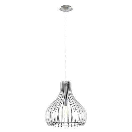 Závěsné dřevěné svítidlo TINDORI 96257 Ø 38cm, Eglo