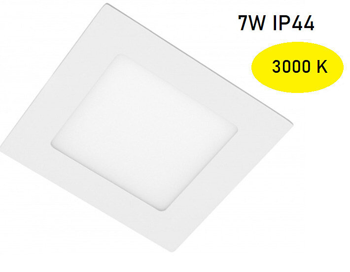 GTV Vestavné 7W LED světlo Matis LD-MAW07W-CBP4 3000K IP44