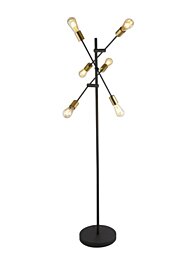 Stojací lampa EU8076-6BK 1,6m Searchlight