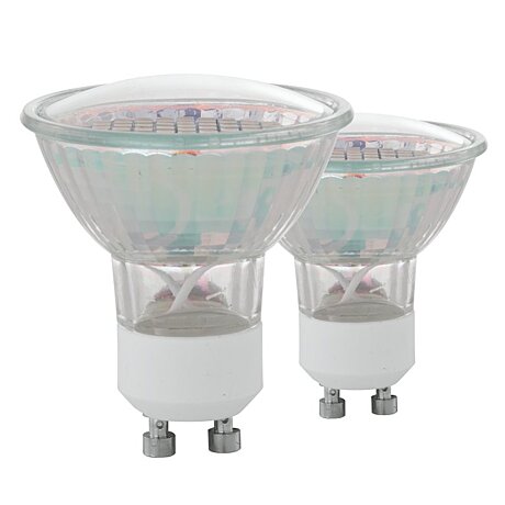 LED žárovka Eglo GU10  3W  3000K  sada 2ks 11427