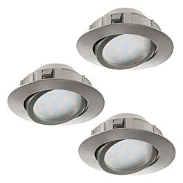 Zápustné LED svítidlo 3ks PINEDA Eglo 95853