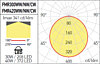 Stropní LED svítidlo Xform round 3000K FMR420WW MWH