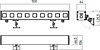 Stropní/nástěnné LED svítidlo XPAINTER 4000K PA01NW25 s kytím IP66