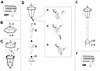 Zahradní lampa LATERNA 4 22144 Eglo výška 1m