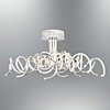 Stropní LED svítidlo Ozcan 5641-3 chrome