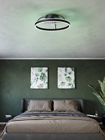 Ventilátor 35193 CCT, RGB Marinella Eglo s ovladačem