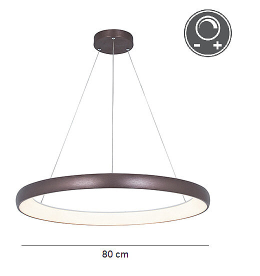 ZAMBELIS Stmívatelné LED světlo 2063 Zambelis 80cm kávové