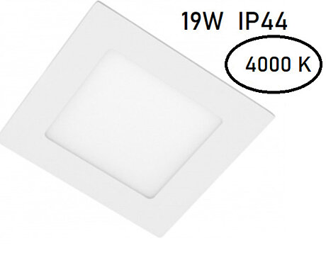 Vestavné 19W LED světlo Matis LD-MAW19W-NBP4 4000K IP44