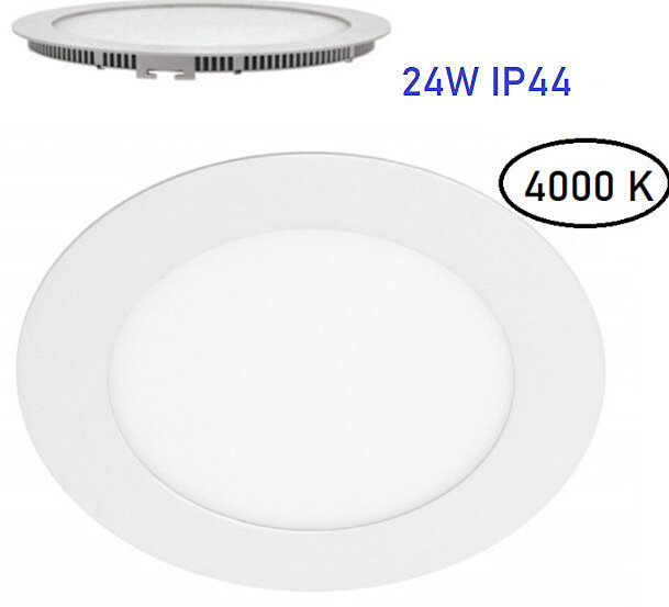 GTV Vestavné 24W LED světlo Oris LD-ORW24W-NBP4 4000K IP44