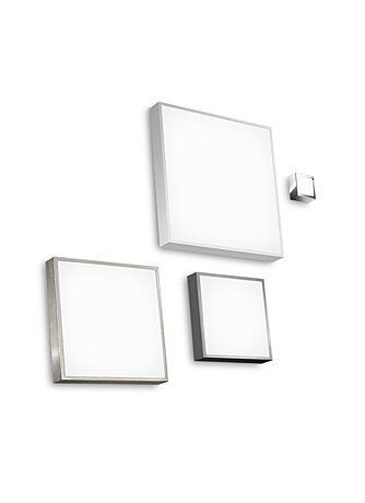 Nástěnné a stropní svítidla Box 71190 – chrom 60×60cm