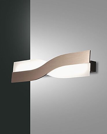 Italské LED světlo Fabas Riace 3425-26-179 satin bronze