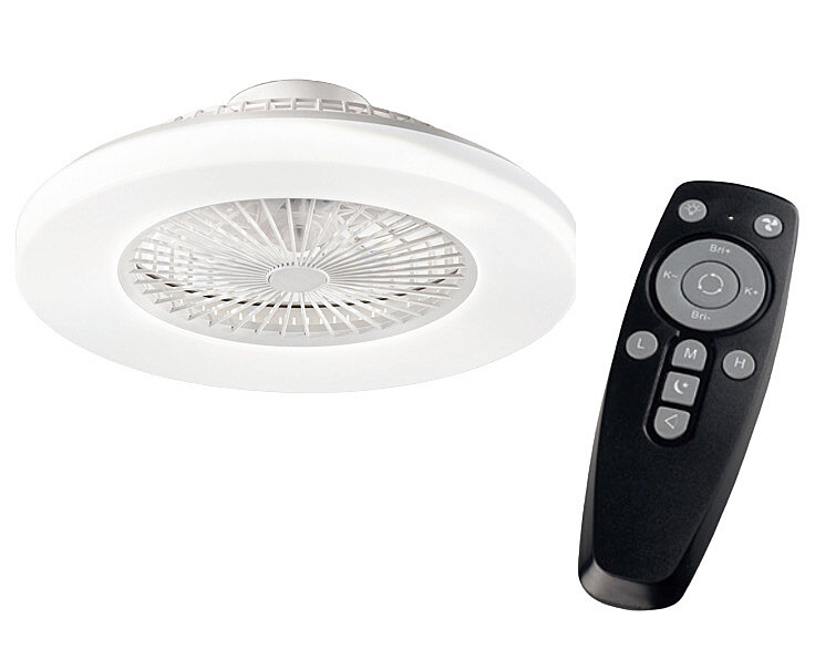 Perenz Illumina Italský ventilátor Ring 7174 B CT Perenz s dálkovým ovladačem