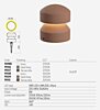 Sloupek Cliff 91109 pr.16cm Redo group
