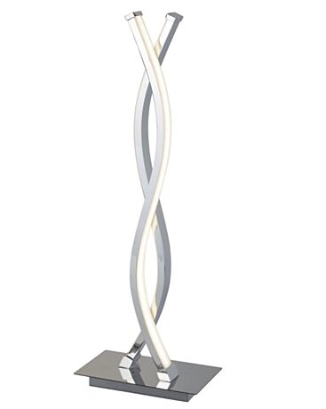 Stolní lampička Searchlight EU5678CC chrom