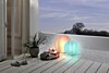 Červená LED žárovka E27 6,5W 12568 teplá bílá, Eglo