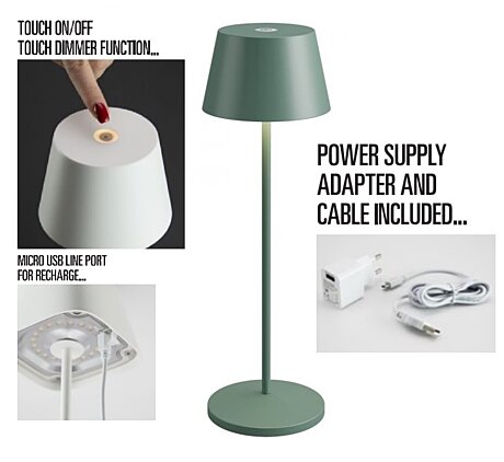 Stmívatelná LED lampička 90139 La Nuit micro USB Redo Group