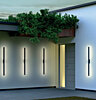 Venkovní LED nástěnné světlo 90622 Reflexa 1,24m corten Redo Group