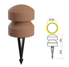 Sloupek Cliff 91110 pr.16cm 360° Redo group