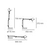 Stolní lampička A011800 Artemide TOLOMEO MICRO aluminium