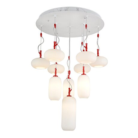 Závěsné LED svítidlo Ozcan 5249-10A red