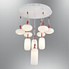 Závěsné LED svítidlo Ozcan 5249-10A red