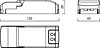 LED driver ATD700.18 18W 13-26V/700mA stmívatelný