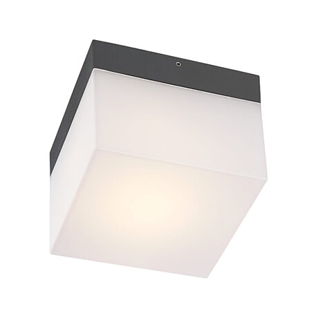 Stropní/nástěnné LED svítidlo Cube 9445 3000K tmavě šedá Redo Group