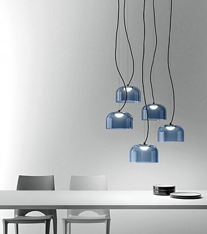 Italské LED světlo Giarnieri Bell L5 B + BELL S BT modré