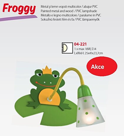 Dětské nástěnné svítidlo 04-221