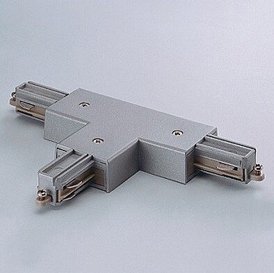 Arelux "T" konektor MT1009 S, přívod z pravé strany pro lišty z řady MINITRACK