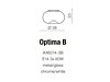 Stropní/nástěnné svítidlo Azzardo Optima B AZ0182