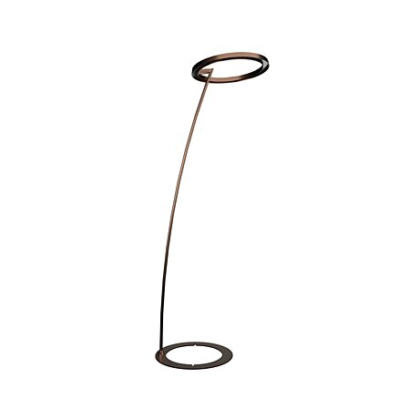Italská LED lampa Lira 9320 tmavě hnědá 2m