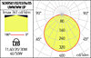 LED spot SCKRS01UWW OP 0,306m 2700K do lišt z řady XCLICK S RECESSED/SURFACE