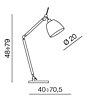 Stolní lampička Zyta S Table Ø 20cm AZ1848+AZ2597 Azzardo