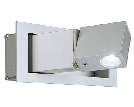 Zápustné svítidlo BEDSIDE nástěnná levá LED teplá bílá  LED